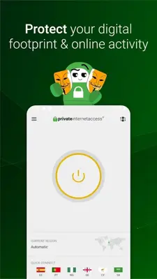 VPN by Private Internet Access android App screenshot 0